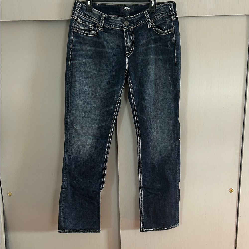 Silver jeans